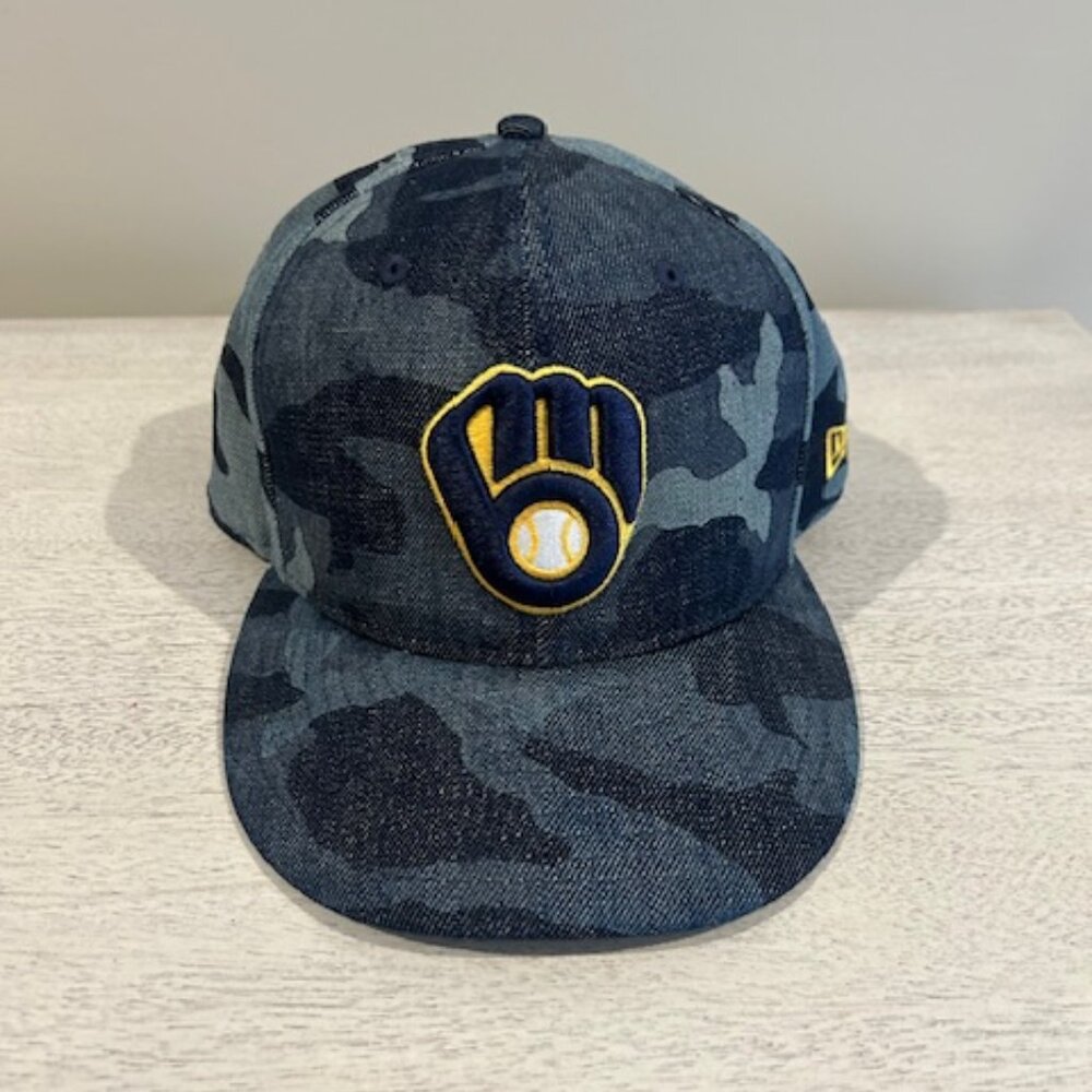 Men's Milwaukee Brewers Hat Camo (New Era)